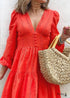 V-Neck Mini Dress Lennon